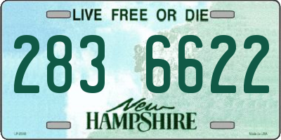 NH license plate 2836622