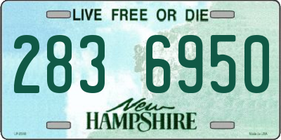 NH license plate 2836950