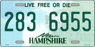 NH license plate 2836955