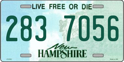 NH license plate 2837056