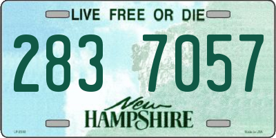 NH license plate 2837057