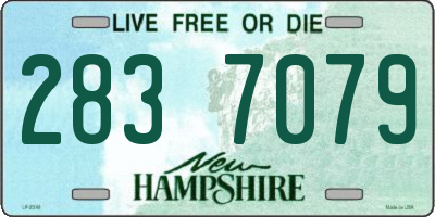 NH license plate 2837079