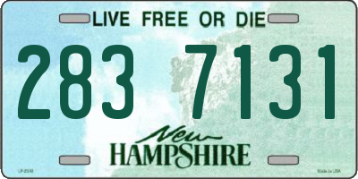NH license plate 2837131