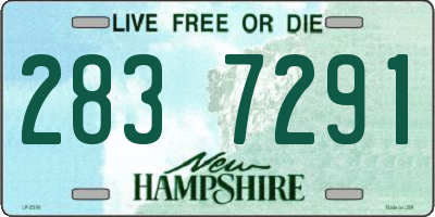 NH license plate 2837291