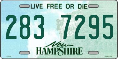 NH license plate 2837295