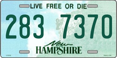 NH license plate 2837370
