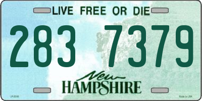 NH license plate 2837379