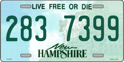 NH license plate 2837399