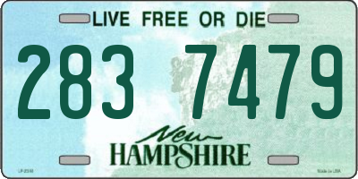 NH license plate 2837479