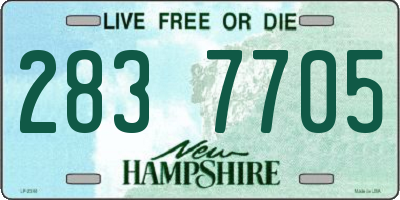 NH license plate 2837705