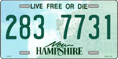 NH license plate 2837731