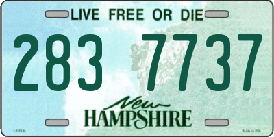 NH license plate 2837737
