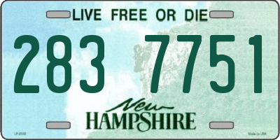 NH license plate 2837751