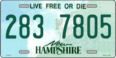 NH license plate 2837805