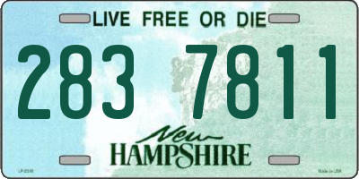 NH license plate 2837811