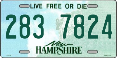 NH license plate 2837824