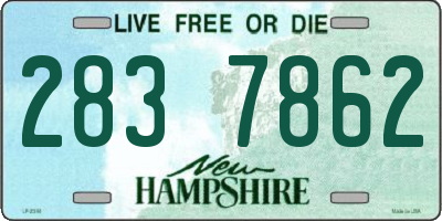 NH license plate 2837862
