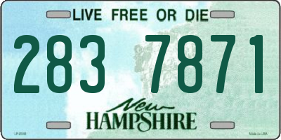NH license plate 2837871