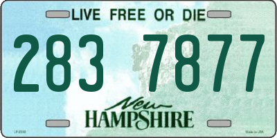 NH license plate 2837877