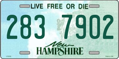 NH license plate 2837902