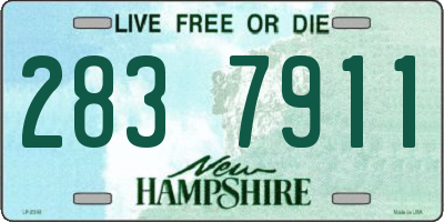 NH license plate 2837911