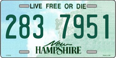NH license plate 2837951