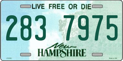 NH license plate 2837975