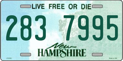 NH license plate 2837995