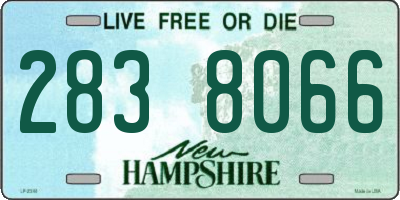 NH license plate 2838066