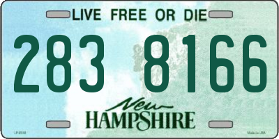 NH license plate 2838166