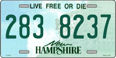 NH license plate 2838237