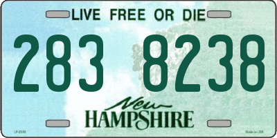NH license plate 2838238