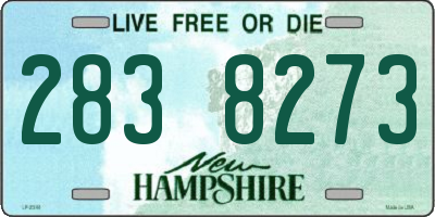 NH license plate 2838273