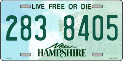 NH license plate 2838405
