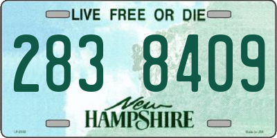 NH license plate 2838409