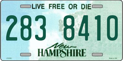 NH license plate 2838410