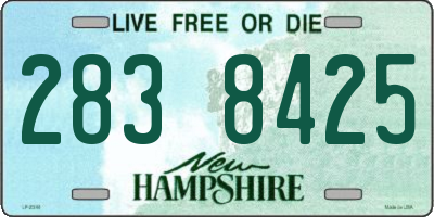 NH license plate 2838425