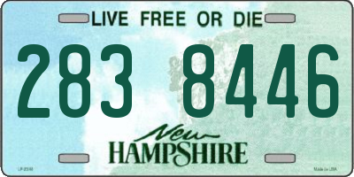 NH license plate 2838446