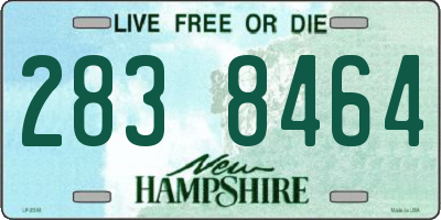 NH license plate 2838464