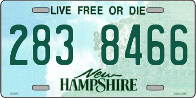 NH license plate 2838466