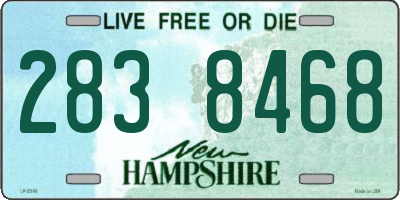 NH license plate 2838468