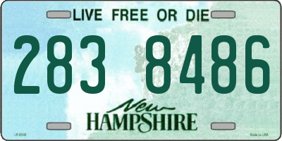 NH license plate 2838486