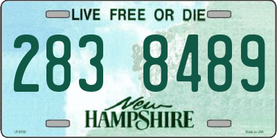 NH license plate 2838489