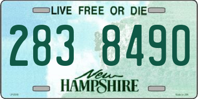 NH license plate 2838490