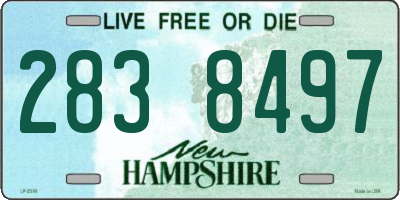 NH license plate 2838497
