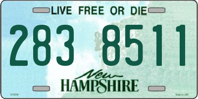 NH license plate 2838511