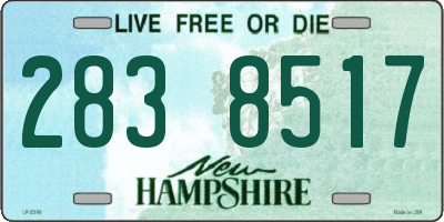 NH license plate 2838517
