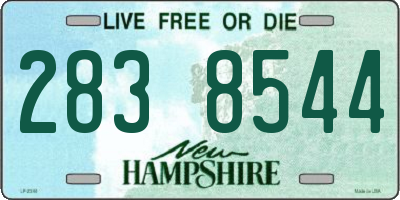 NH license plate 2838544
