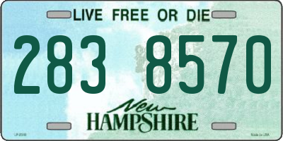 NH license plate 2838570