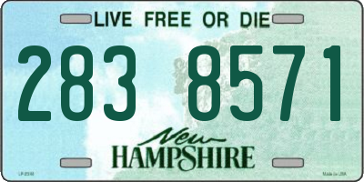 NH license plate 2838571